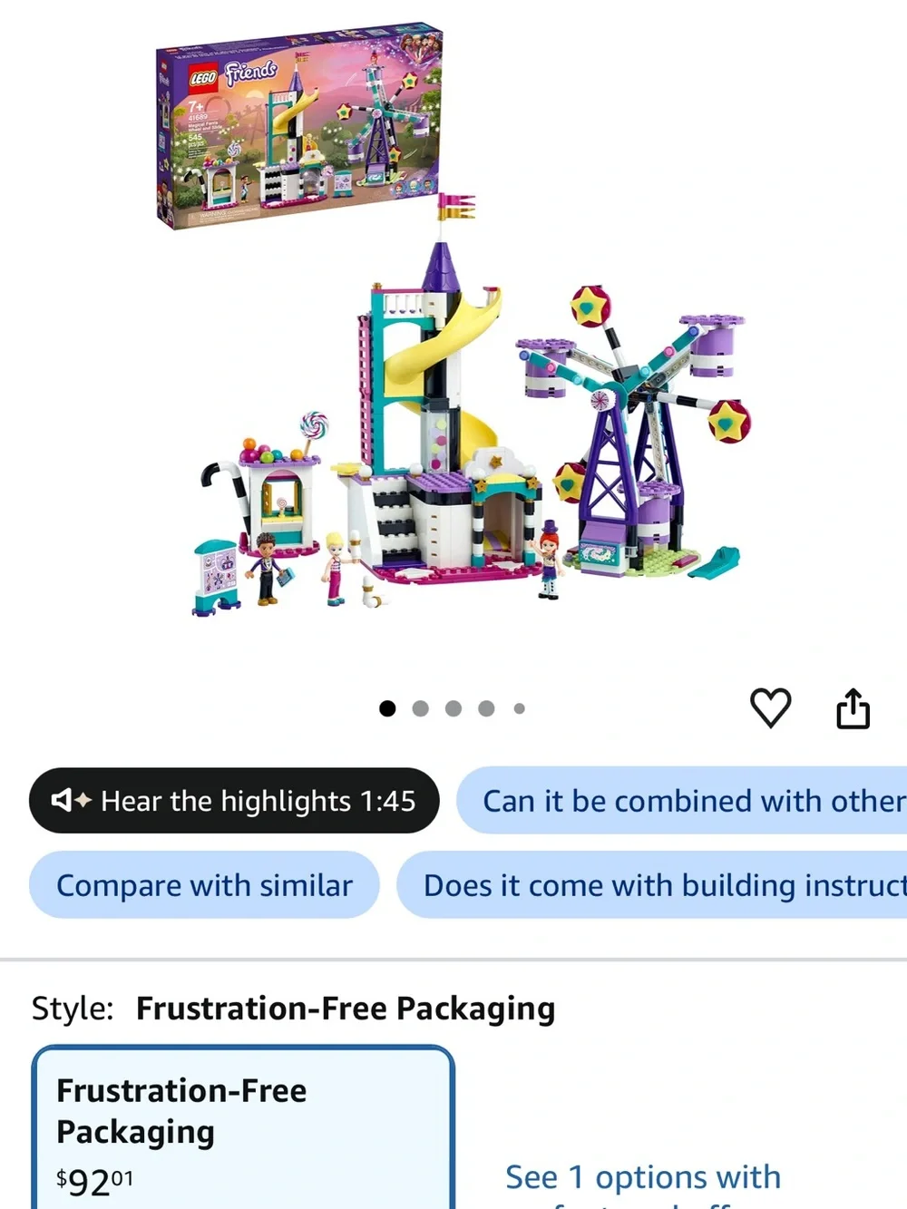 Lego friends amusement